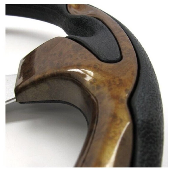 Pro-Fit 13 inch Steering Wheel - Wood Grain - E-Z-GO TXT & RXV - Picture 3 of 5